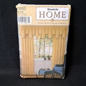 Simplicity Home Curtain Patterns